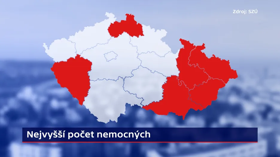 Nejvyšší počet nemocných