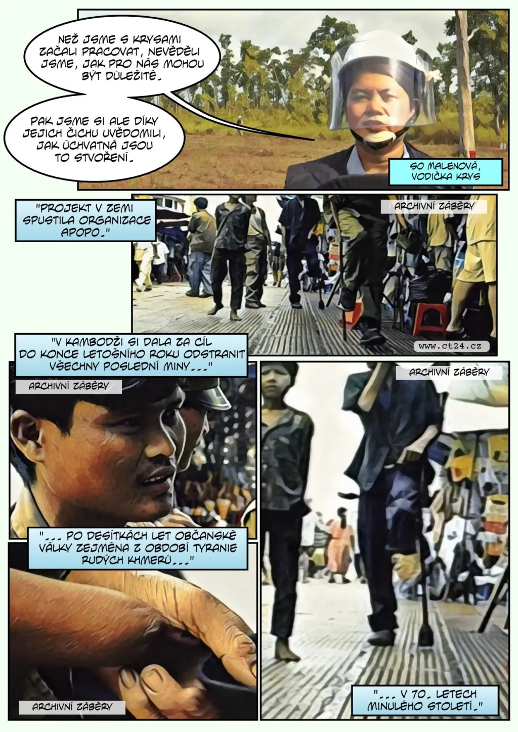 Cvičené krysy pomáhají odhalovat miny