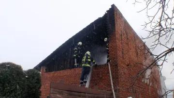 Požár ve Chvalčově