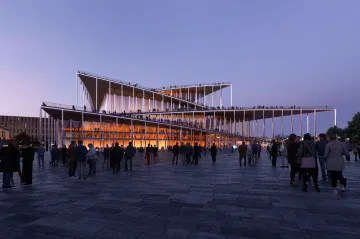 Soutěž na budovu filharmonie v Praze vyhrálo dánské studio Bjarke Ingels Group