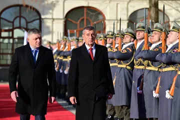 Babiš je na Slovensku, tamní politici si slibují zlepšení vztahů