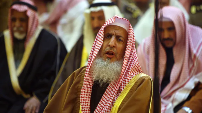 Saúdskoarabský velký muftí šajch Abdal Azíz bin Abdalláh Šajch