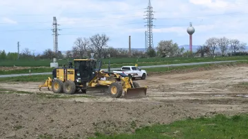 Stavba D55 z Olomouce do Kokor