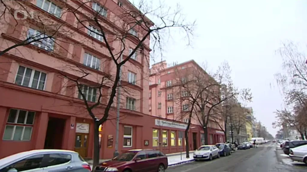 Ulice U Průhonu v pražských Holešovicích