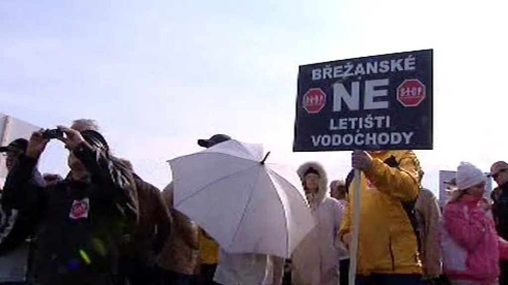Protest proti rozšíření letiště
