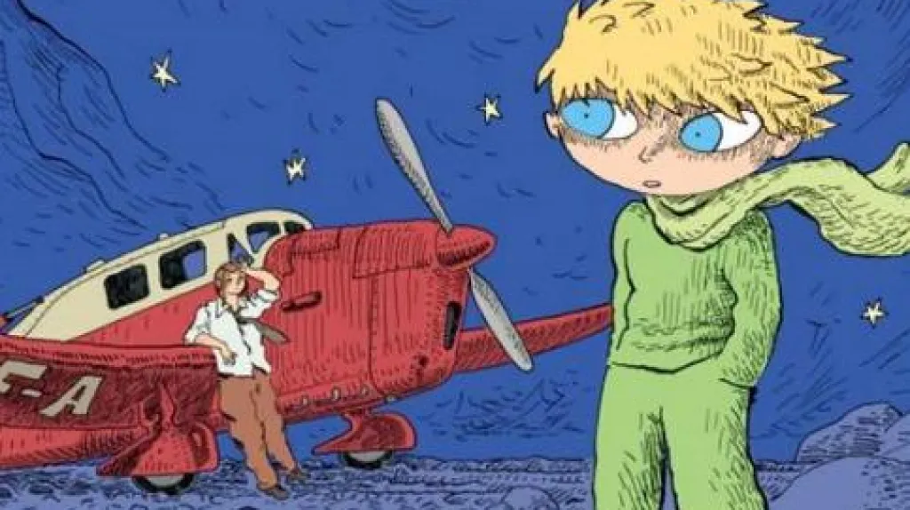 Obálka komiksu Malý princ