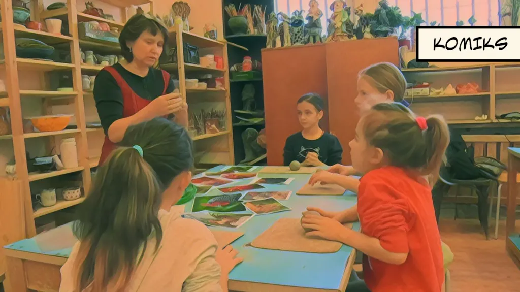 Trávení volného času s dětmi uprchlíků