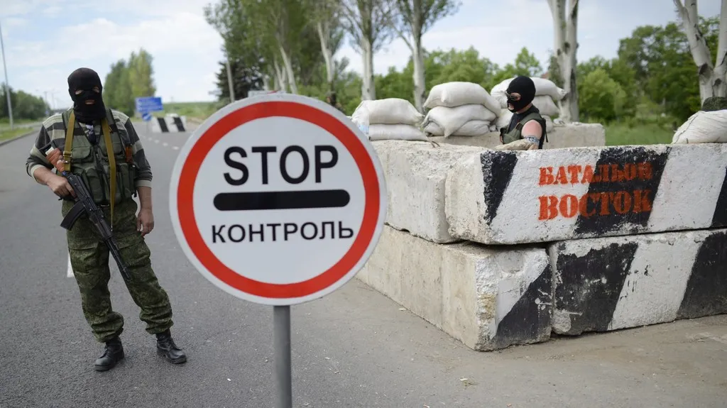 Kontrolní stanoviště separatistů