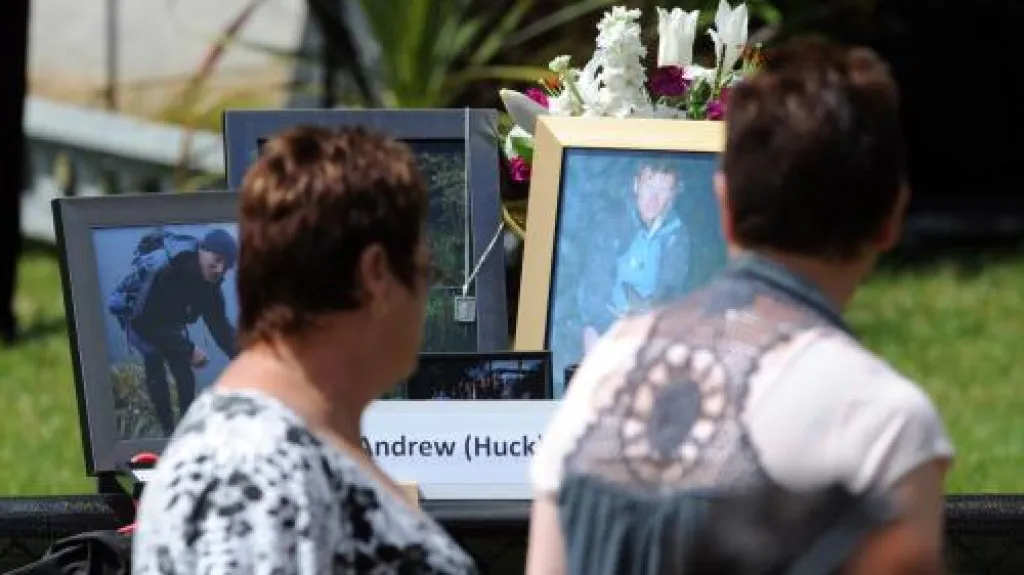 Rozloučení s mrtvými horníky