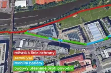 Nové stavby u Vltavy v Praze už voda neohrozí. Mají speciální ochranné systémy