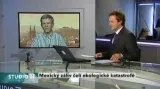 Studio ČT24 - Ekologická katastrofa na pobřeží USA
