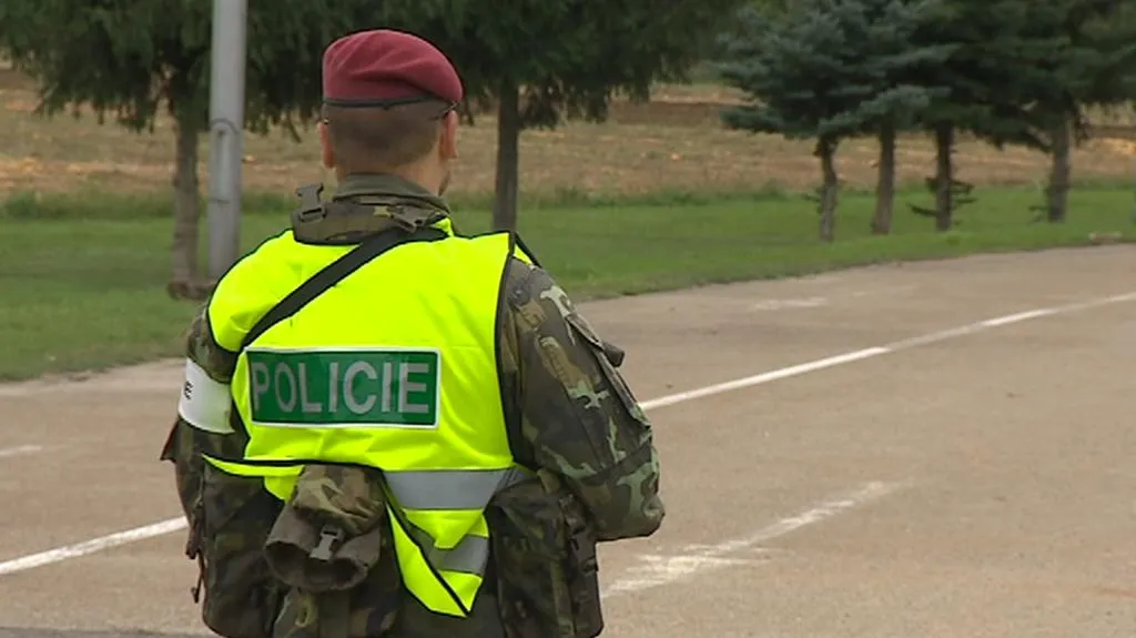 Pohraniční cvičení armády a policie