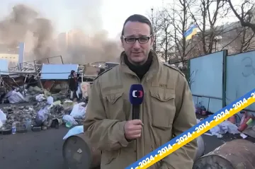 Děsivé byly metry čtvereční krvavého ledu, vzpomíná Szántó na natáčení střelby na Majdanu
