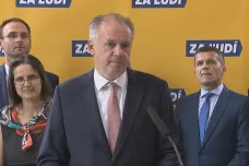 Za ľudí. Exprezident Kiska představil svou stranu, slibuje vrátit Slovensko lidem