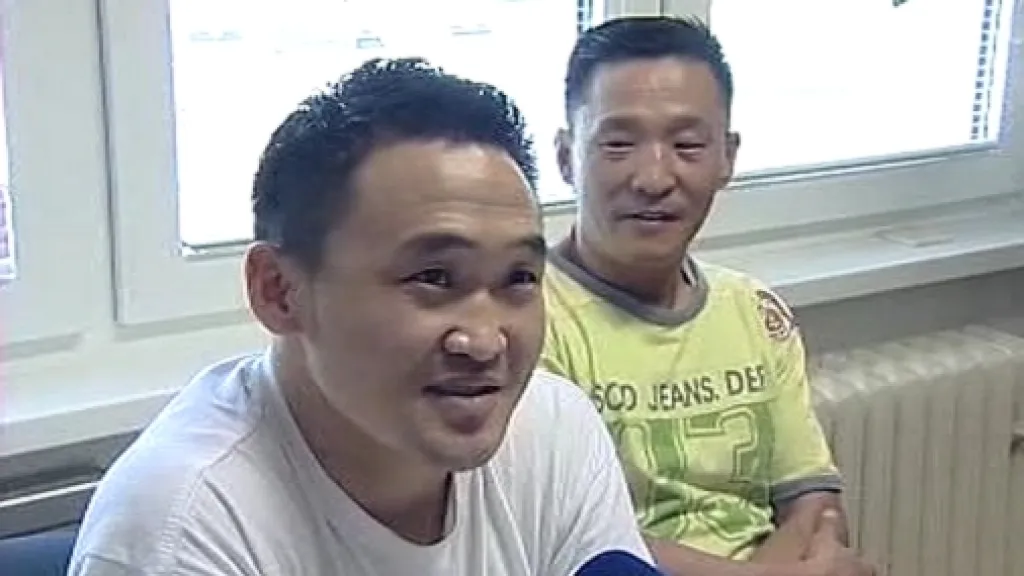 Mongolští dělníci v novém domově