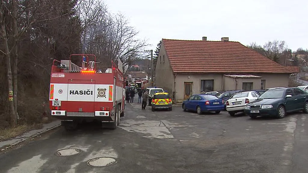 Požár ve Statenicích