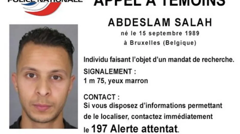 Muž hledaný francouzskou policií kvůli útokům v Paříži