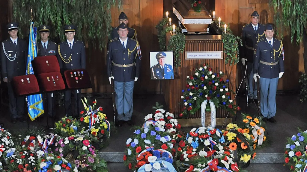 Poslední rozloučení se Zdeňkem Škarvadou