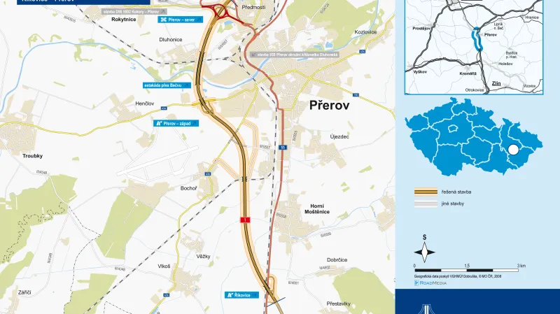 Dálnice D1 Přerov–Říkovice