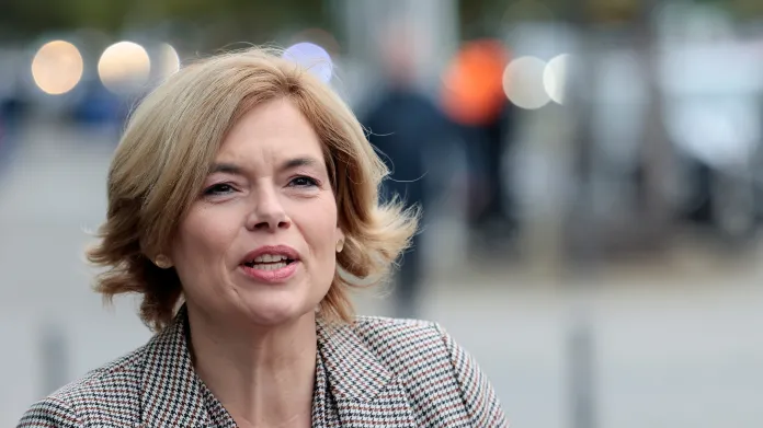 Předsedkyně Spolkového sněmu Julia Klöcknerová na snímku z roku 2021