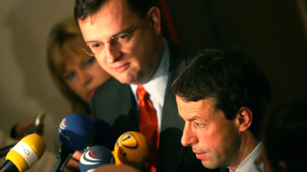 Petr nečas a Pavel Bém