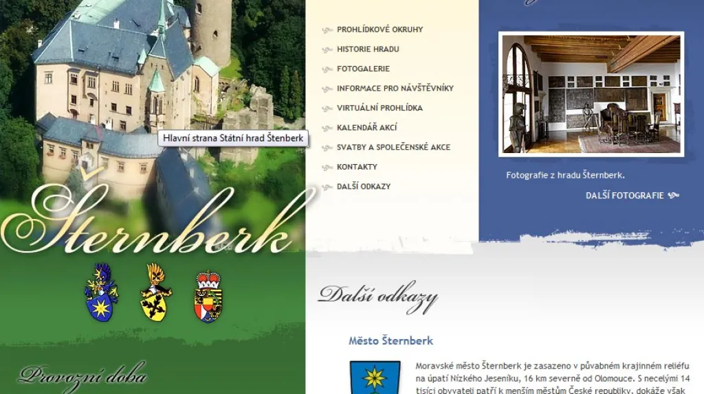 Internetové stránky