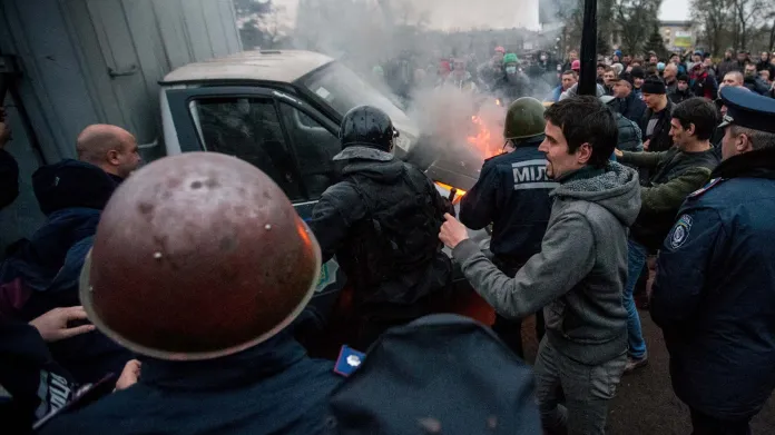 Nepokoje na východní Ukrajině