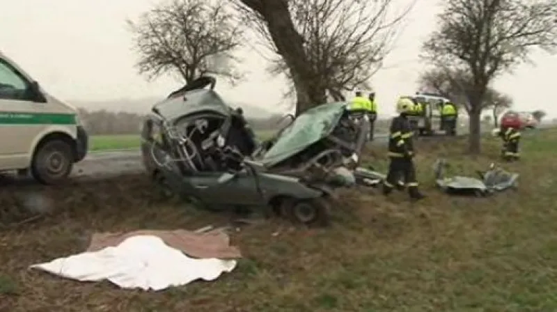 Záběry ze smrtelné nehody u Lysic na Blanensku