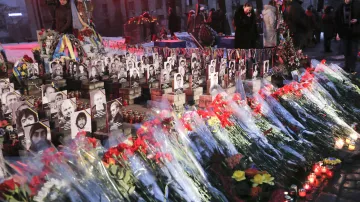 První výročí událostí na Majdanu
