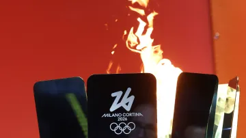 Olympijský oheň v průběhu štafety