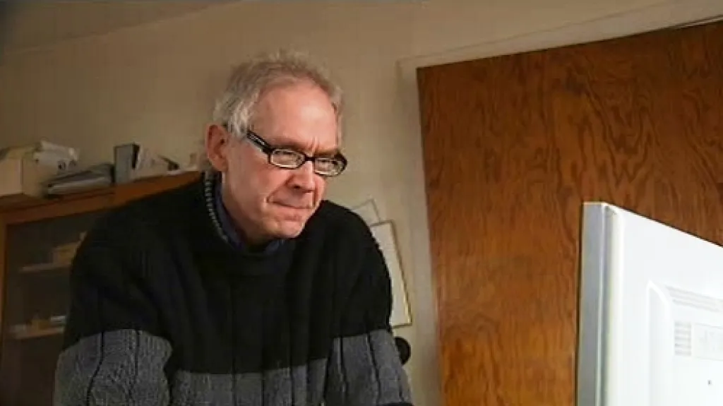 Švédský kreslíř Lars Vilks