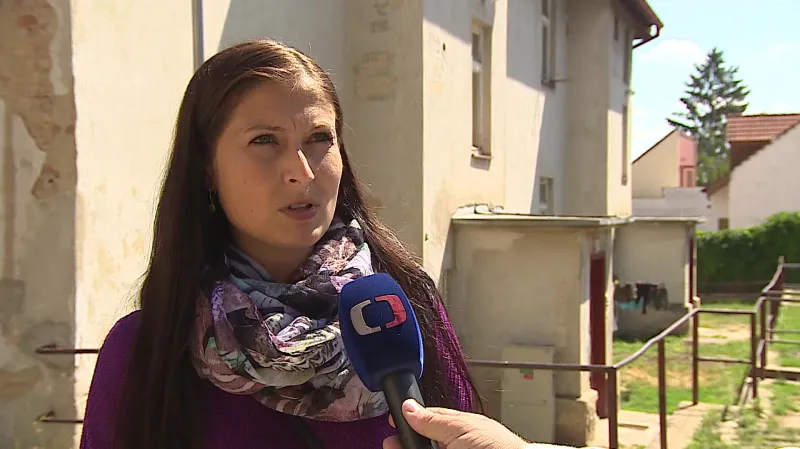 Mluvčí Znojma Zuzana Pastrňáková vysvětluje postup radnice