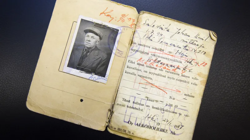 Pro nákup byl třeba speciální alkoholový průkaz