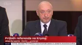 Poslanec Milan Šarapatka po návratu z Krymu