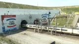 Eurotunel pod kanálem La Manche