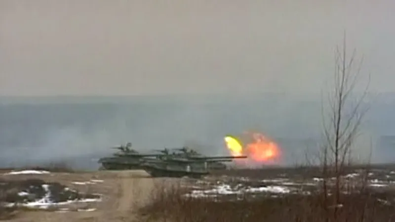 Ruské vojenské cvičení