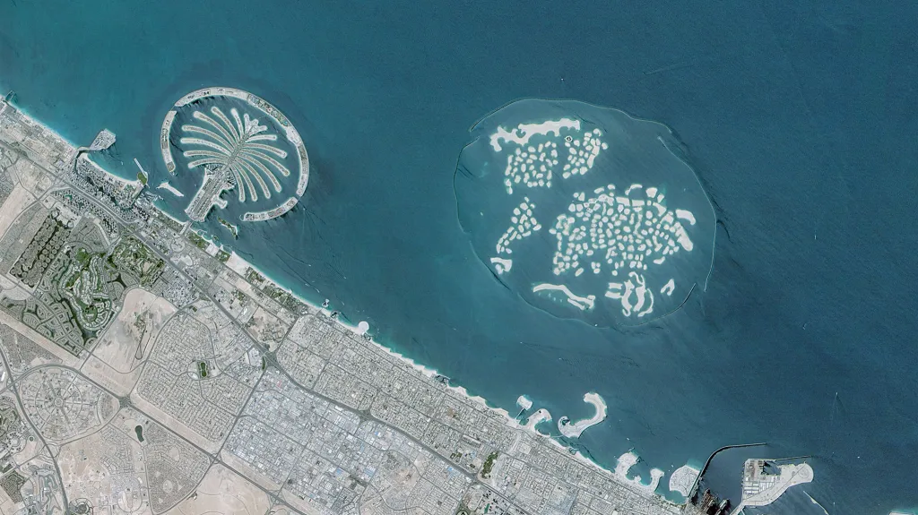 Dubajské umělé ostrovy
