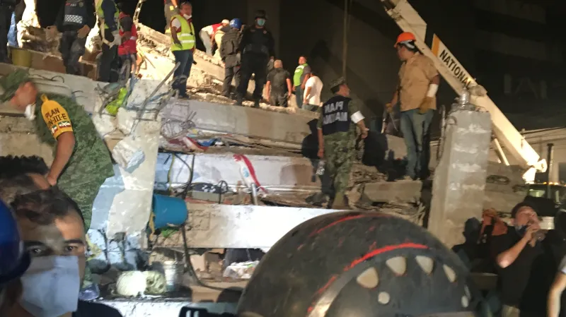 Mexiko po zemětřesení