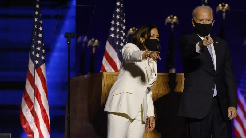 Joe Biden a Kamala Harris