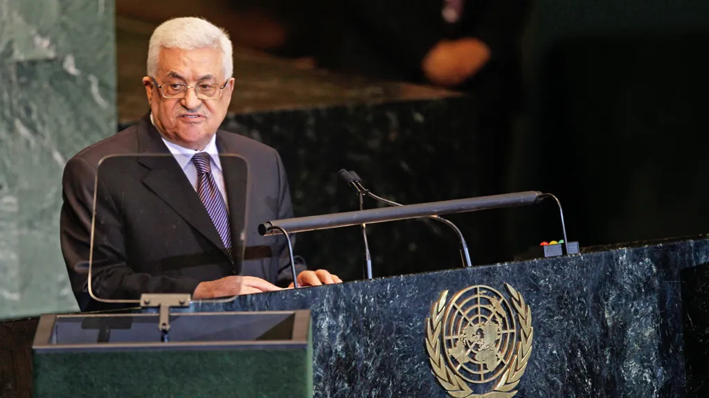 Projev Mahmúda Abbáse v OSN