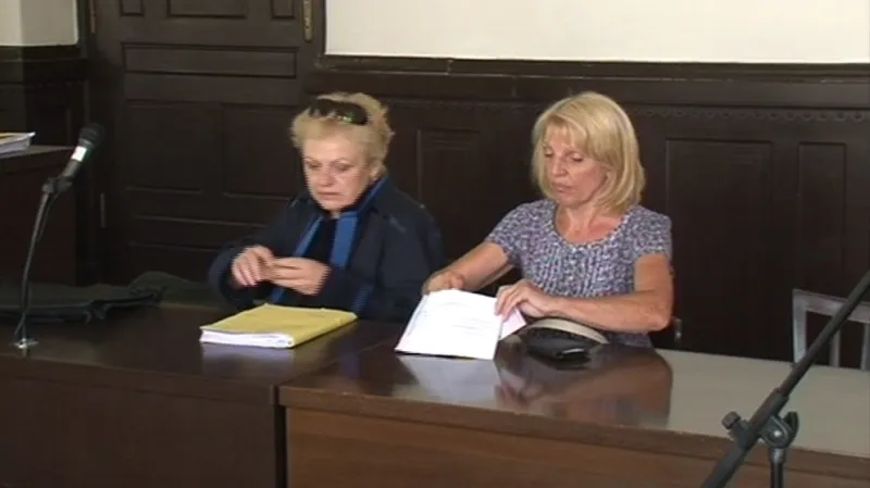 Eva Babičková u Krajského soudu v Brně
