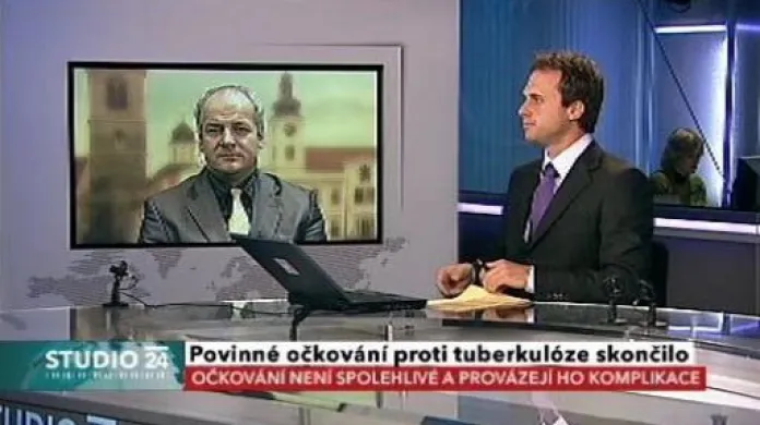 Roman Prymula ve Studiu ČT24