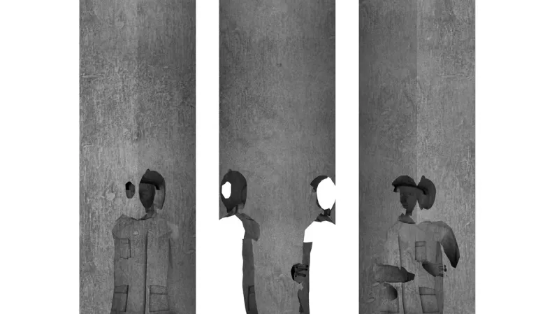 Návrh památníku dvou zemřelých hasičů