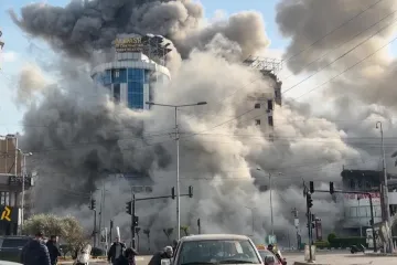 Izrael tvrdí, že zasáhl na předměstí Bejrútu sídlo výkonné rady Hizballáhu