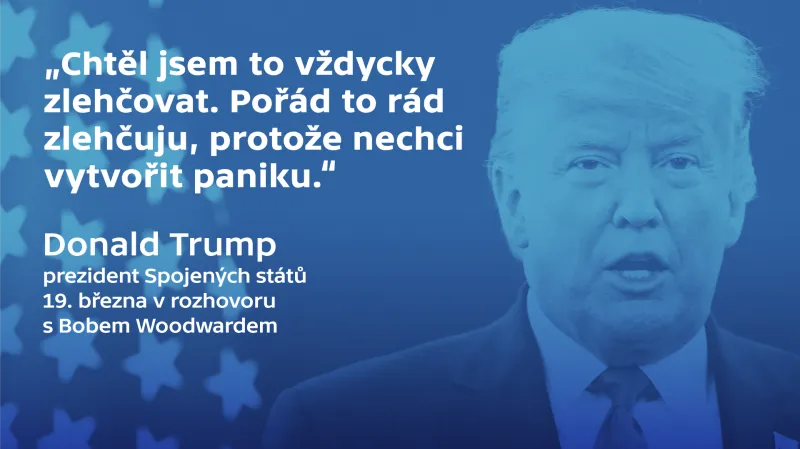 Trumpův výrok z nové knihy Boba Woodwarda