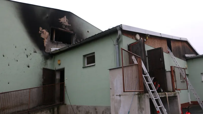 Požár v Kojetíně