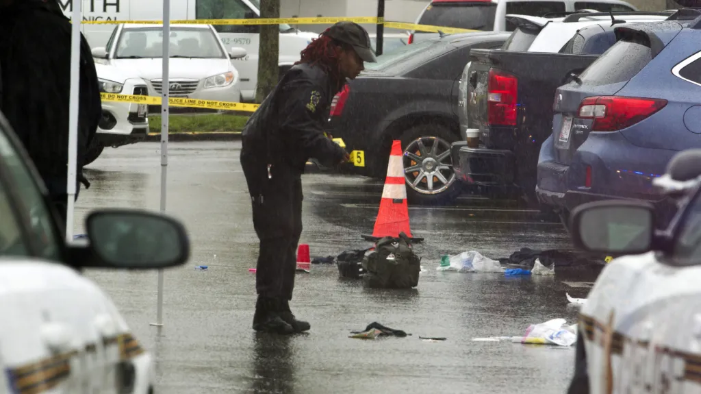 Místo jednoho z útoků ve městě Bethesda