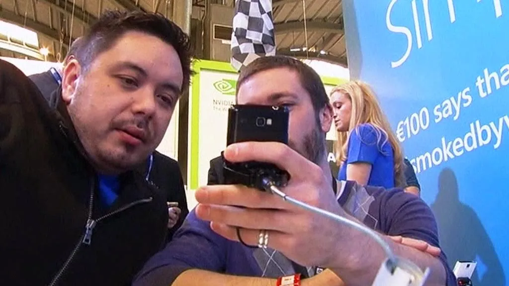 Práce s chytrým telefonem