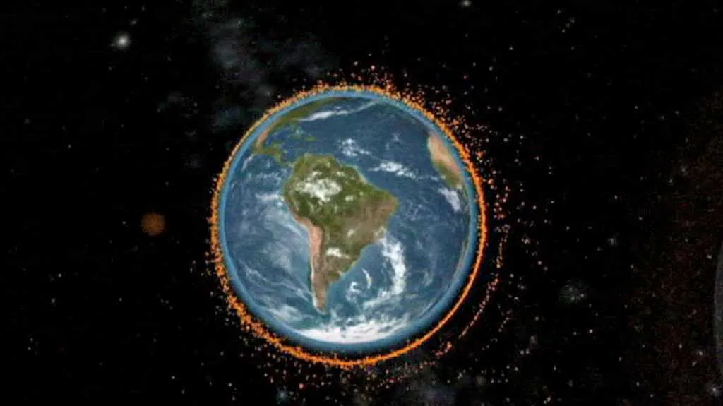 Oběžnou dráhu Země ohrožuje vesmírný odpad
