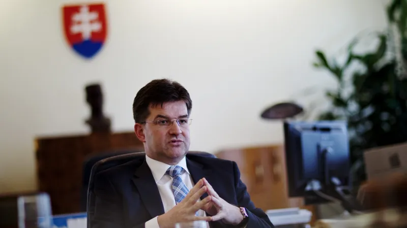 Slovenský ministr zahraničí Lajčák před summitem EU